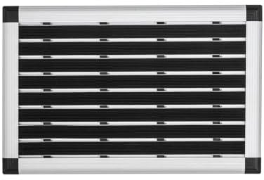 Floortex Doortex® Alumat Outdoor-Eingangsmatte, Schwarz - 40 x 60cm