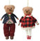 Addobbo Albero Di Natale Orsetto Teddy 18cm Prodotto Assortito - Varzi il Natale dal 1956