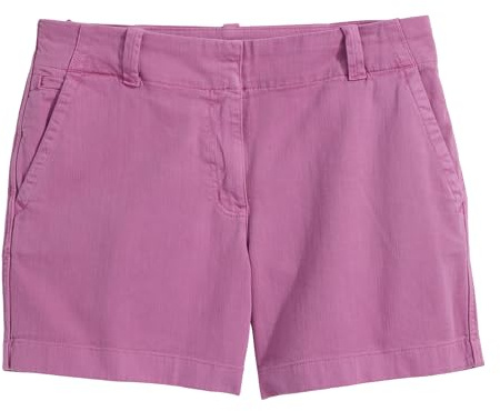 Vineyard Vines Women's Herringbone 5 Every Day Short, Black Raspberry, 0