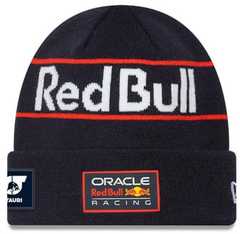 Red Bull Racing Strickmütze, Max Verstappen, New Era, Blau 🔥