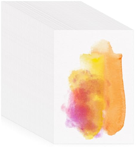 A5 Watercolour Paper Pad, 120 Sheets, 300Gsm Cold Press | Absorbent Textured Paper, Resists Pilling And Warping, For Watercolour, Acrylic, Sketching And Cards