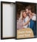 Cimpress Personalisiertes Leinwandbild, Ihr Foto auf Leinwand mit Rahmen, 40x60 cm, selbst gestalten mit Bild & Text, Wanddeko bedruckt – Geschenk zum Muttertag, Vatertag