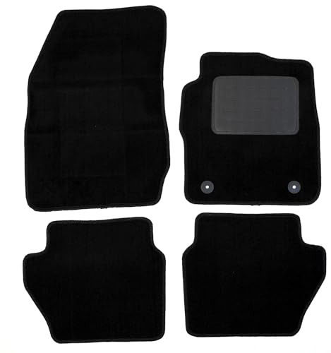 Actiasmat Ford Fiesta Mk7 2011 to 2017 Deluxe Tailored Carpet Car Mats 4pcs Full Floor Set