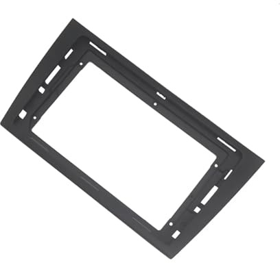 Adattatore Autoradio Per VW Per Golf 6 2008-2016 9 2 Din Car Radio Kit Telaio Unità Testa Stereo Dash Pannello Fascia Lunetta Faceplate