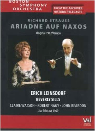 Strauss - Ariadne auf Naxos / Beverly Sills, Claire Watson, Robert Nagy, John Reardon, Erich Leinsdorf, Boston Symphony Orchestra