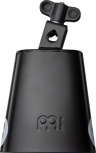 Meinl Percussion SL475-BK Black Powder Coated Steel Cowbell, 4 3/4-Inch