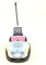 Mw/Fm Blue And Pink Bumper Car/ Clock Alarm/ Radio/ New