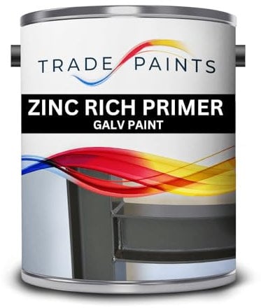 Zinc Rich “Galvafroid Equivalent” Primer Paint for Metal - 1 Litre