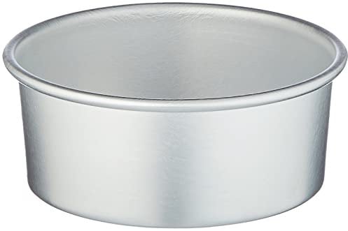 Pentole Agnelli FAMA43/818 Molde para pasteles cónico con borde, Aluminio, 18 X 18 X 8 cm