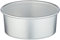 Pentole Agnelli Linea Pasticceria e Pizza Tortiera Conica in Alluminio con Orlo (H 8 Cm), Argento, 18 cm