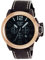 Jet Set – J6190R-267 – San Remo – Herren-Armbanduhr – Quarz Chronograph – schwarzes Zifferblatt – schwarzes Lederarmband