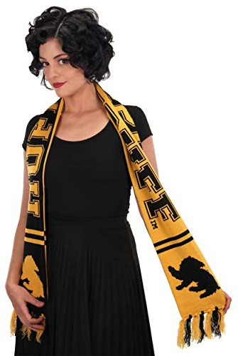Harry Potter House Winter Knit Scarves - Reversible Design, 64 Length, All Houses Available, Officially Licensed Scarf