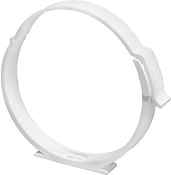 Rohrschelle Halter für Lüftungsrohr ABS Rundrohr Ø 100 Abluft-Rohr Awenta 100 mm , PVC