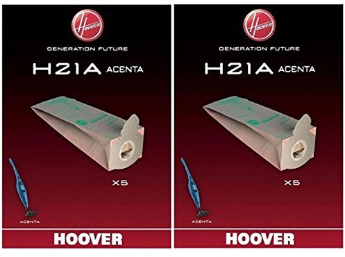 Hoover H21A Acenta Lot de 10 sacs pour aspirateur