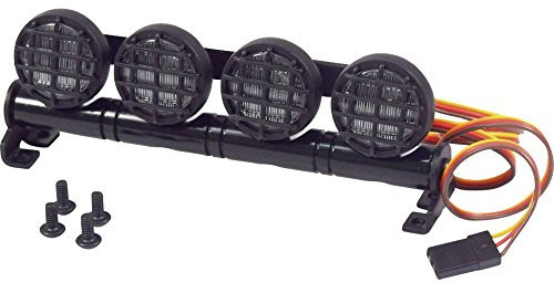 Absima 2320037 2320037-Absima Multifunktions Lichtleiste Rund-Auto Modellbau-Gestaltungstool/Tuningteil im Maßstab 1:10, Mehrfarbig