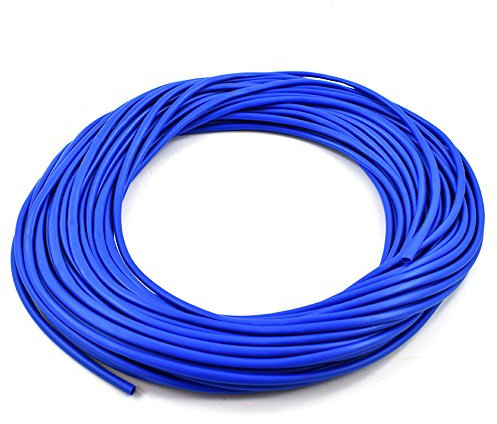 4TRADE PVC Electrical Blue SLEEVING 4mm x 25m Wire Cable Consumer Unit Electric