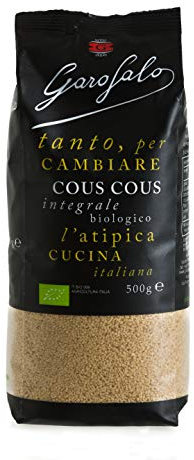 Garofalo Organic Wholewheat Couscous, 500g (Pack of 1)