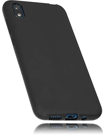 mumbi Hülle kompatibel mit Honor 8S / Huawei Y5 2019 Handy Case Handyhülle, schwarz