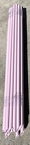 Tutor Arbre synthétique PVC 20 mm 1 mètre de hauteur avec pointe 25 unités Idéal pour arbres et plantes à croissance lente. Matériau de longue durée