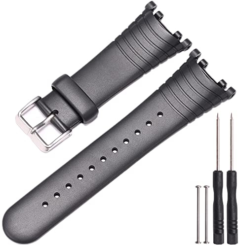 MCXGL Gummi Silikon Armband Kompatibel mit SUUNTO Vector Sport Uhrenarmband Wasserdichtes Gummi Smart Armband