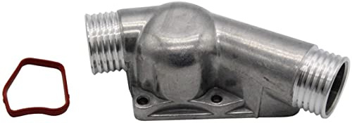 1 carcasa de termostato de refrigerante de motor de aluminio con junta 11531722531 para BMW E36 320 325 328 E34