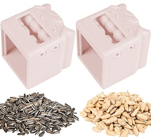 Lipfer Melonsamenschäler 2pcs Sonnenblumen Melonensamen Beschussmaschine Artefakt Samen Opener Für Haushalt Küchenzubehör