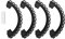 ANCLLO Traversing Machine Schutzring für DJI Avata Paddle Protector Drone Bumper Bumper Ring Zubehör (Schwarz)