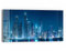 DEQORI Glasbild Echtglas | Motiv Business-Bucht von Dubai | horizontal einteilig 60x30 cm | schöne Dekoration | Wandbild für Wohnzimmer, Schlafzimmer, Flur & Küche | moderne Wanddeko