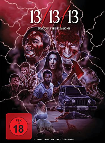 13/13/13 - Day of the Demons UNCUT - Mediabook Cover A (lim.)