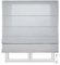 STORESDECO Raffrollo mit Stangen 250H x 150B - Waschbares Faltrollo zum Bohren inkl. Montagematerial - Lichtdurchlässige Roman Blinds mit Kindersicherung für Fenster & Türen - Gardinen Rollo Küche