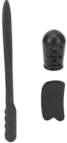Massage Hammer Pat Massage Hammer Pat Massage Pat Stick für Nacken Stick Rückenmassage für Massage Sticks Stick Schwarz Handheld Rücken Schulter