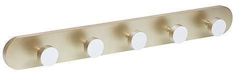 Atmosphera - Kleiderhaken Marina Holz - Gold - H.10 cm - Gold