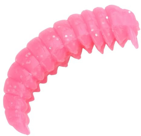 Trout Master Camola 30mm - 15 künstliche Bienenmaden, Farbe/Aroma:Pinky/Garlic