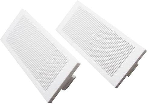 Aquameta Aquarium-Ansaugabdeckung, Fluvalfilter schützt Ihre Wasserbewohner, PETG, einfach anzustecken, Ansaugsieb für Fluval Flex 9G/15G, Weiß