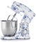 Laura Ashley Batidora Pie Lightweight De 4.5l Con Estampado De Rosas De China De VQ - Procesador Alimentos Con 10 Velocidades Infinitas, Opciones De Pulso, Motor De 1300w Y Bol De Acero Inoxidable 304