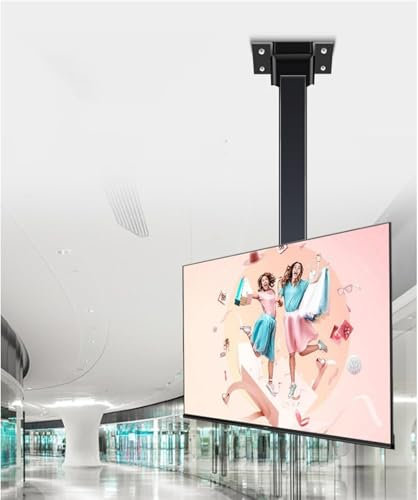 CucCe Staffa regolabile per TV a soffitto regolabile – Sollevatore motorizzato per TV, supporto motorizzato regolabile per TV a soffitto, si adatta alla maggior parte dei televisori elettrici da 26-70