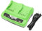 TollCor Chargeur de batterie de rechange pour GreenWorks G24HT, G24HT 47 cm 24 V sans fil, G24HT56, G24HT56 24V Tri, G24LT28, P/N : 29837, 29842, 29852, G24B2, G24X2UC2