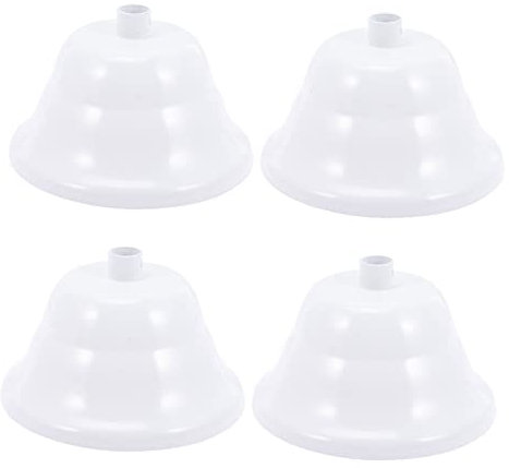 OSALADI 4Pièces Plaque de Couverture de Plafond Kit de Montage pour Lustre Plaque pour Éclairage DIY Accessoire de Décoration pour Lustres et Lampes