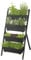 Maximex Vertikales Hochbeet 4 Etagen, Verstellbarer Neigungswinkel, 4 Pflanzkästen mit Drainagelöcher, 56,5 x 108 x 62 cm