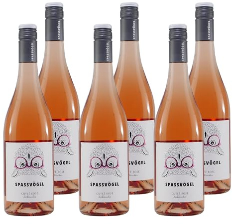 Spassvögel Cuveé Rosé -halbtrocken- (6 x 0,75L)