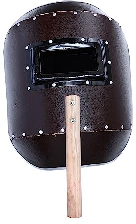 de Soldadura de Mano Pantalla Facial de Resistente para Soldadores