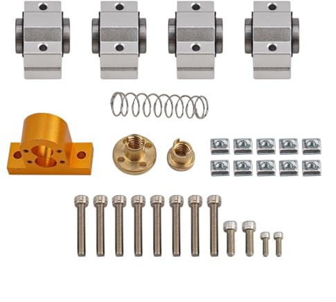 Kit d'amélioration pour routeur CNC 3018 Pro X avec composants à mouvement linéaire et fixations pour un meilleur fonctionnement (3018pro SCV10VUU)
