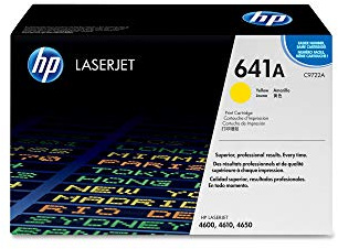 HP Toner Cartridge 8000sh Yellow 641A Yellow Original LaserJet, C9722-67901