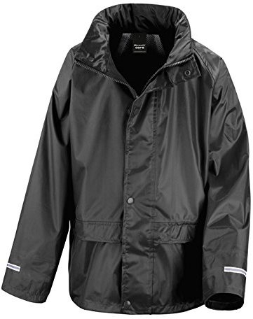 Result R225J Rain Suit - Black, Small/Size 5/6