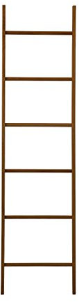 Jan Kurtz Hop Handtuchhalter Eiche Massiv Holz geölt HOP Handtuchleiter offen 6 Sprossen 46x176cm Innen & Aussen Unikate 490101