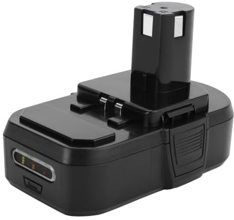 Exmate 18V 3.5Ah pour Ryobi RB18L50 Li-ION Remplacement Batterie Ryobi One+ RB18L50 RB18L40 RB18L25 RB18L15 RB18L13 P108 P107 P122 P104 P105 P102 P103