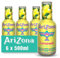Arizona Lemonade with Fruit Juice And Honey, Pack of 6 x 500ml PET Bottles, Delicious Still Fruity Drink, No Artificial Flavours or Preservatives