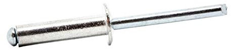 6.4mm x 12mm Blind Pop Rivet Dome Head Aluminium/Steel Shaft (Pack of 20)