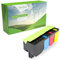 Green2Print Toner Toner-Set, 4 Kartuschen 1x 6000, 3X 3500 Seiten passend für Lexmark MC2425adw, MC2535adwe, MC2640adwe, C2425DW, C2535DW