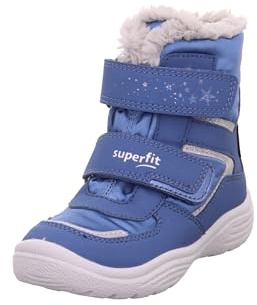 Superfit Crystal warm gefütterte Gore-Tex Schneestiefel, BLAU/HELLGRAU 8010, 26 EU